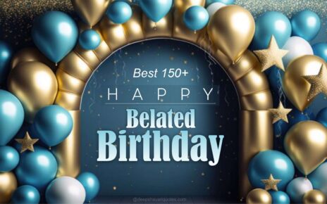Belated birthday wishes Feature Image